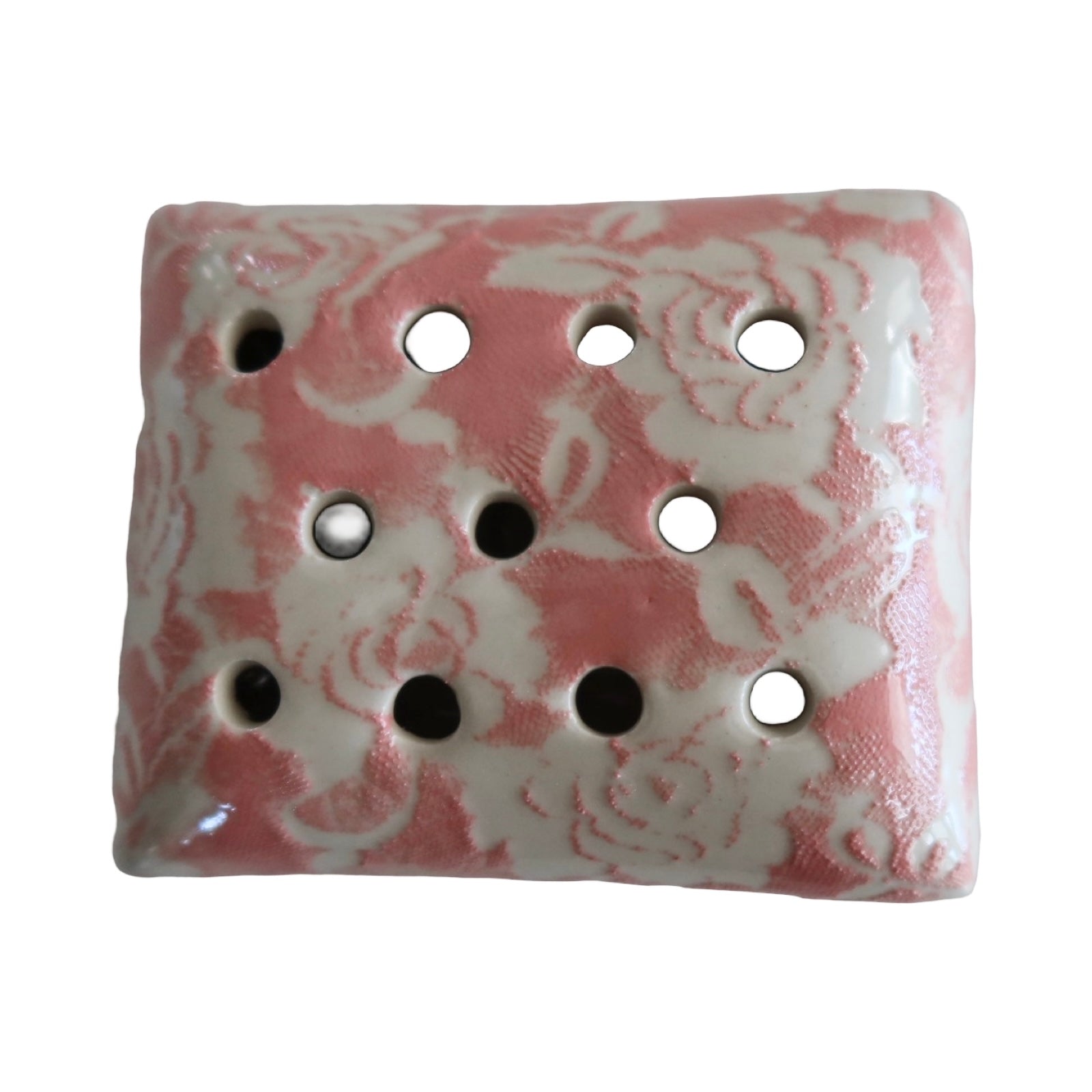 Ceramic Flower Pillows