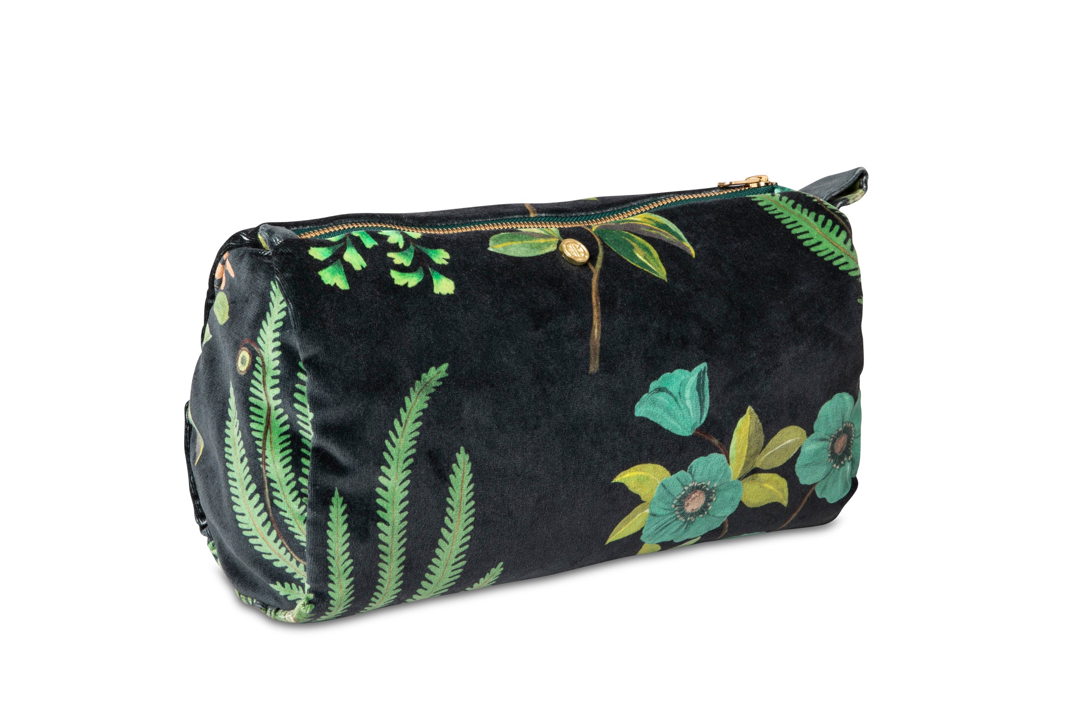Liberty Velvet Toiletry Bags - Lined with Waterproof Fabric