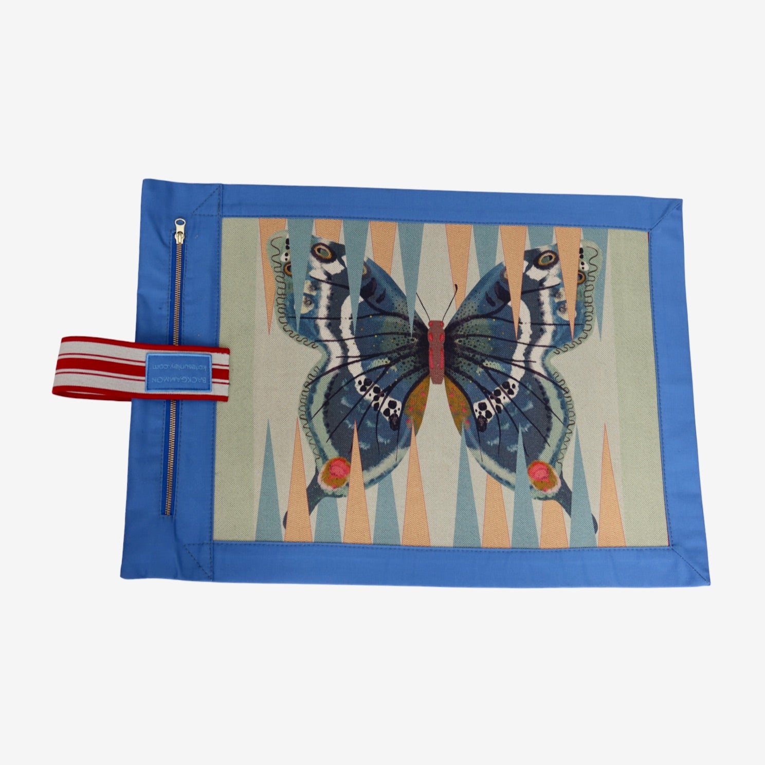 Roll-up Backgammon Boards in Cotton and Linen