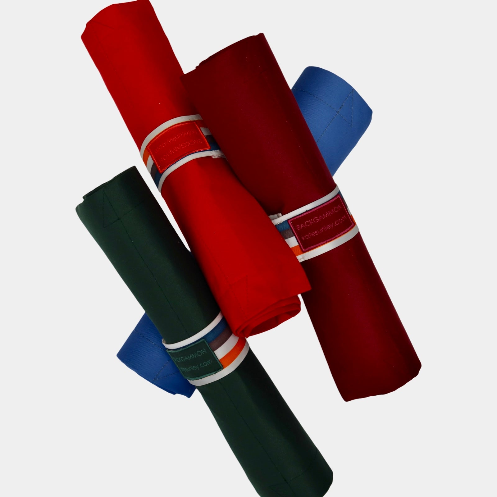 Roll-up Backgammon Boards in Cotton and Linen